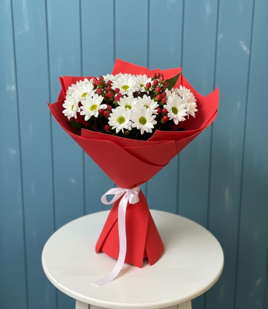 Букет цветов из: Хризантемы в Переяславке