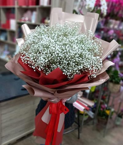 Букет цветов из: Гипсофила в Переяславке