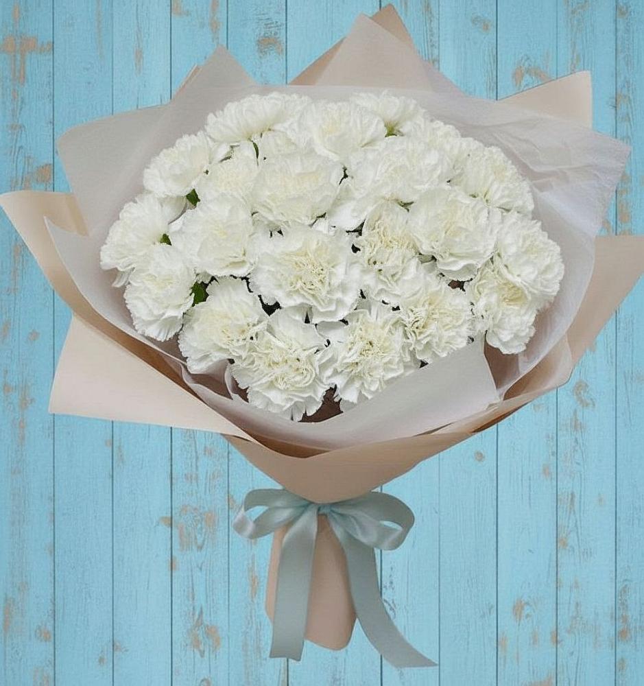 Букет цветов из: Гвоздики в Переяславке