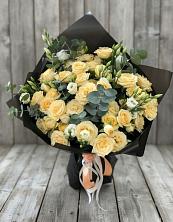 Букет цветов из:  Розы и Лизиантусы в Переяславке