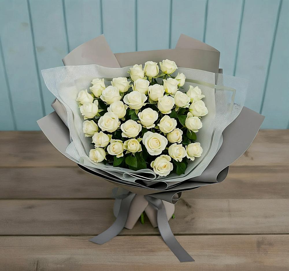Букет Белоснежная нежность в Переяславке