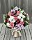 Букет цветов из: Альстромерии, Гвоздики, Розы и Хризантемы в Переяславке