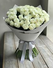 Букет 35 Белых роз в Переяславке