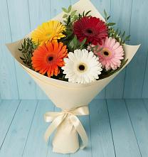 Букет цветов из:  Герберы в Переяславке