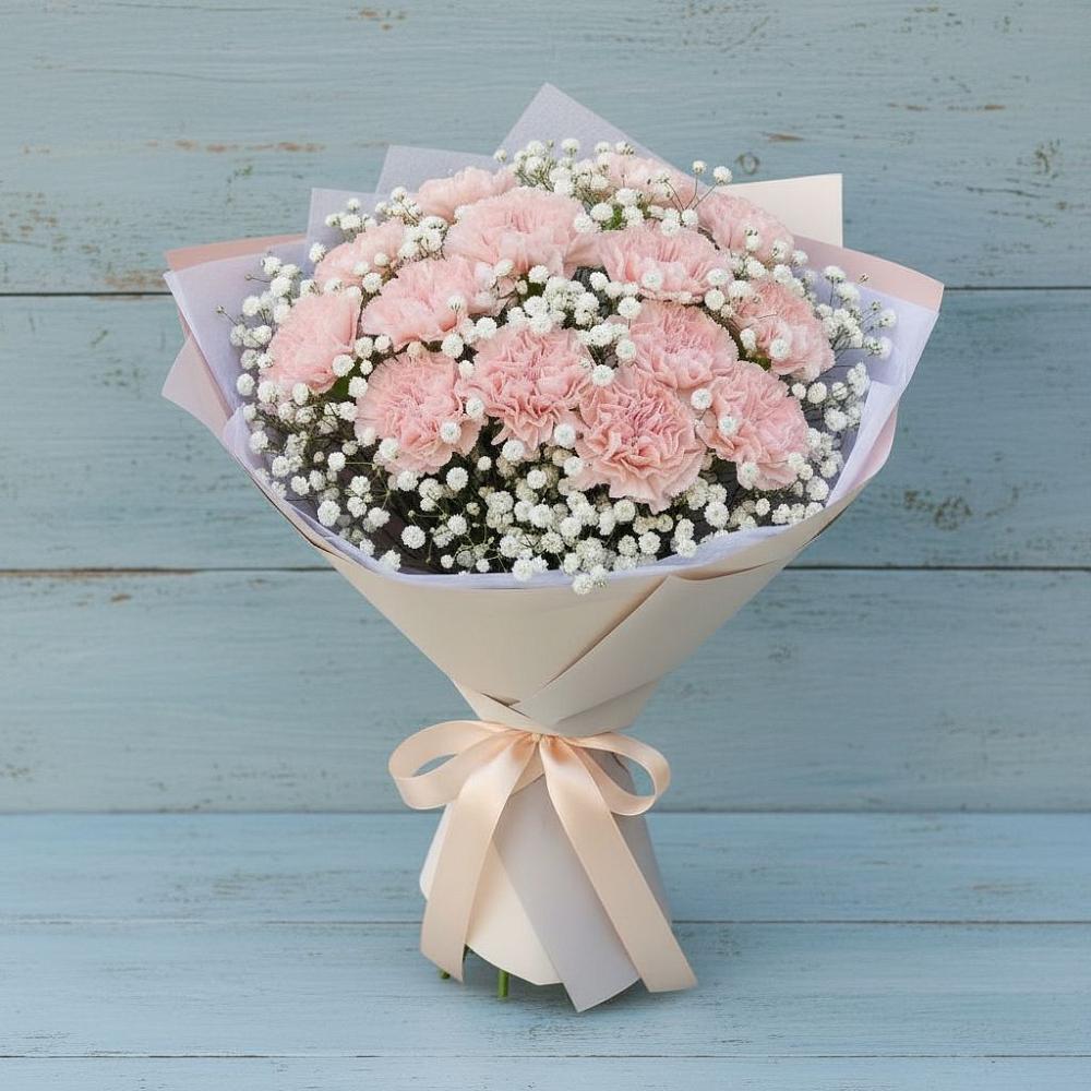 Букет цветов из: Гвоздики в Переяславке