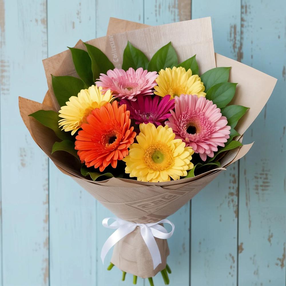 Букет цветов из: Герберы в Переяславке