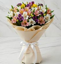 Букет цветов из:  Альстромерии #REPLACE_PRED# Переяславке