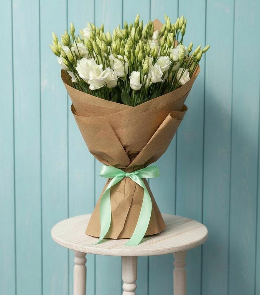 Букет цветов из: Лизиантусы в Переяславке