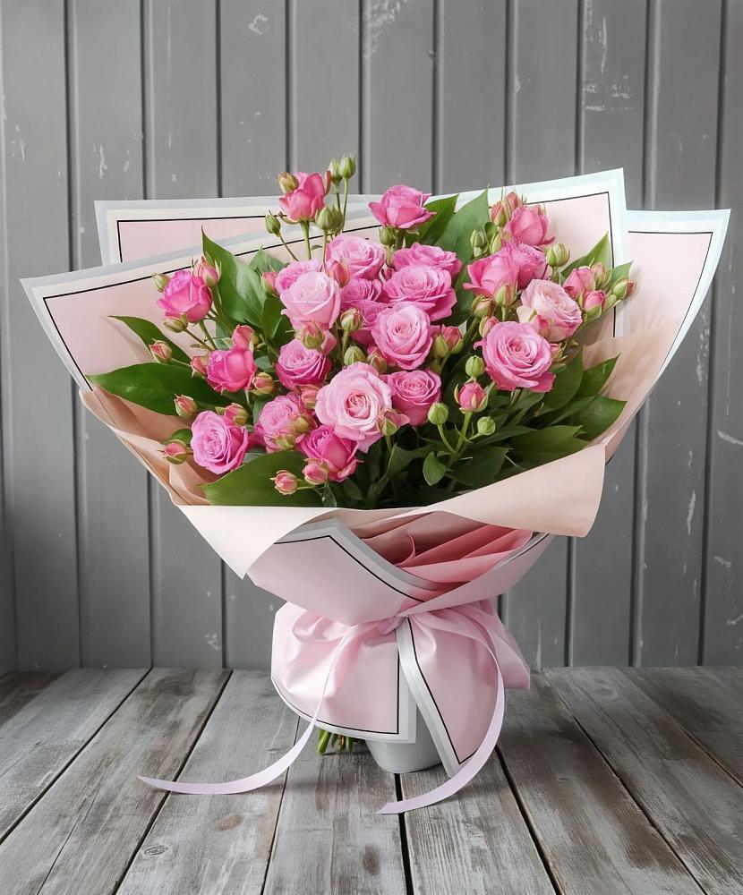 Букет Розовый кустик в Переяславке