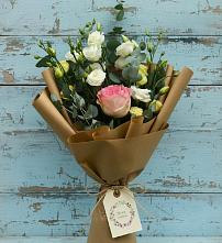 Букет цветов из:  Розы и Лизиантусы #REPLACE_PRED# Переяславке